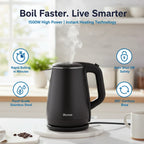 SKYLINE, 5016 Electric kettle, auto-cut, black, 1.5 L / 1500 W