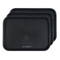 AERO, Serving tray 14/18, set of 3, polypropylene, black