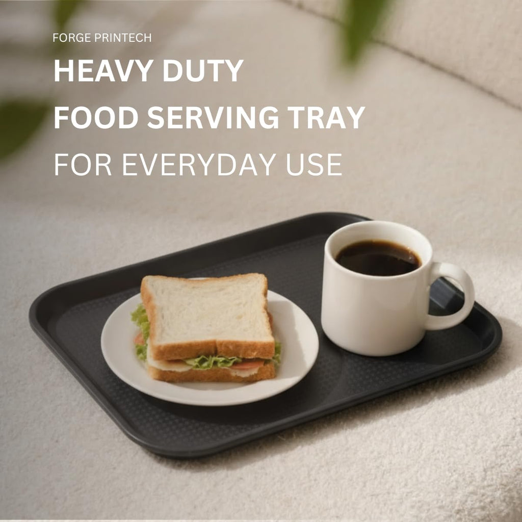 AERO, Serving tray 12/16, set of 3, polypropylene, grey