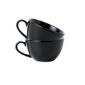 Barista Coffee Mugs, Ceramic cappuccino mugs, 250ml set of 2