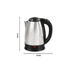 SKYLINE, 5007 Electric kettle, stainless steel, silver/black, 1.2 L / 1500 W