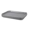 AERO, Serving tray 12/16, set of 3, polypropylene, grey