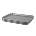 AERO, Serving tray 12/16, set of 3, polypropylene, grey