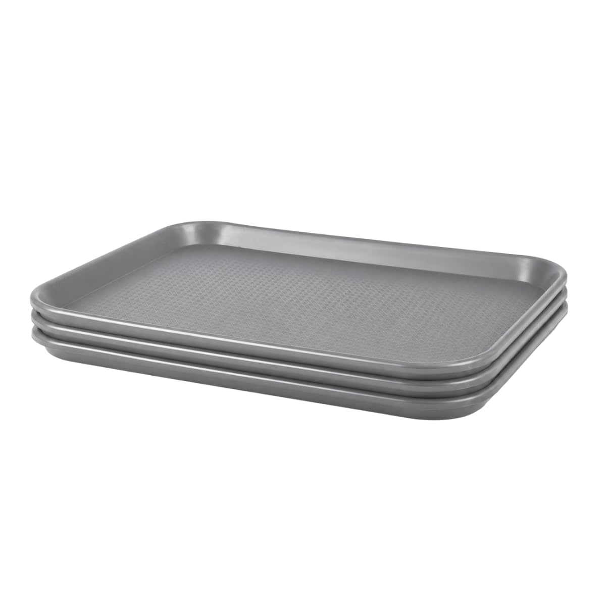 AERO, Serving tray 12/16, set of 3, polypropylene, grey