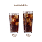 CLARENCE, Highball unbreakable plastic glass, set of 6, clear, 350 ml