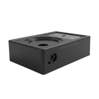 WOODS, Hotel kettle tray with pull-out drawer, ABS plastic, 2 cup holder