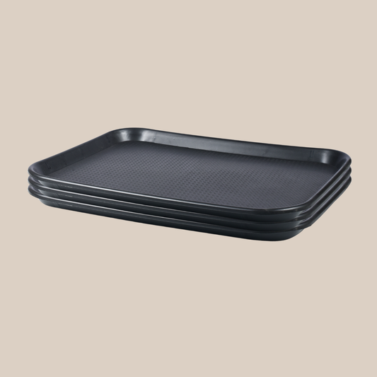 Plastic Serving Tray 12x16 (Pack of 3)