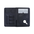 CLASSIC, Hospitality Kettle tray, rectangle, ABS plastic, 2 cup holder, black