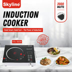 SKYLINE, Infrared Induction Cooker with Digital Display, 2000W