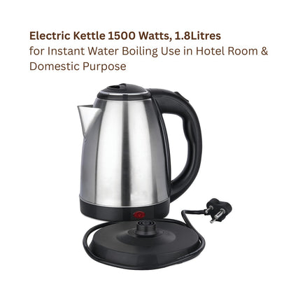 FP ABS Plastic Kettle tray with Electric Kettle for hotel rooms, Kettle 1.8 Ltr and Kettle tray set